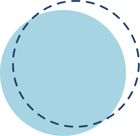 Icono de dos círculos superpuestos
