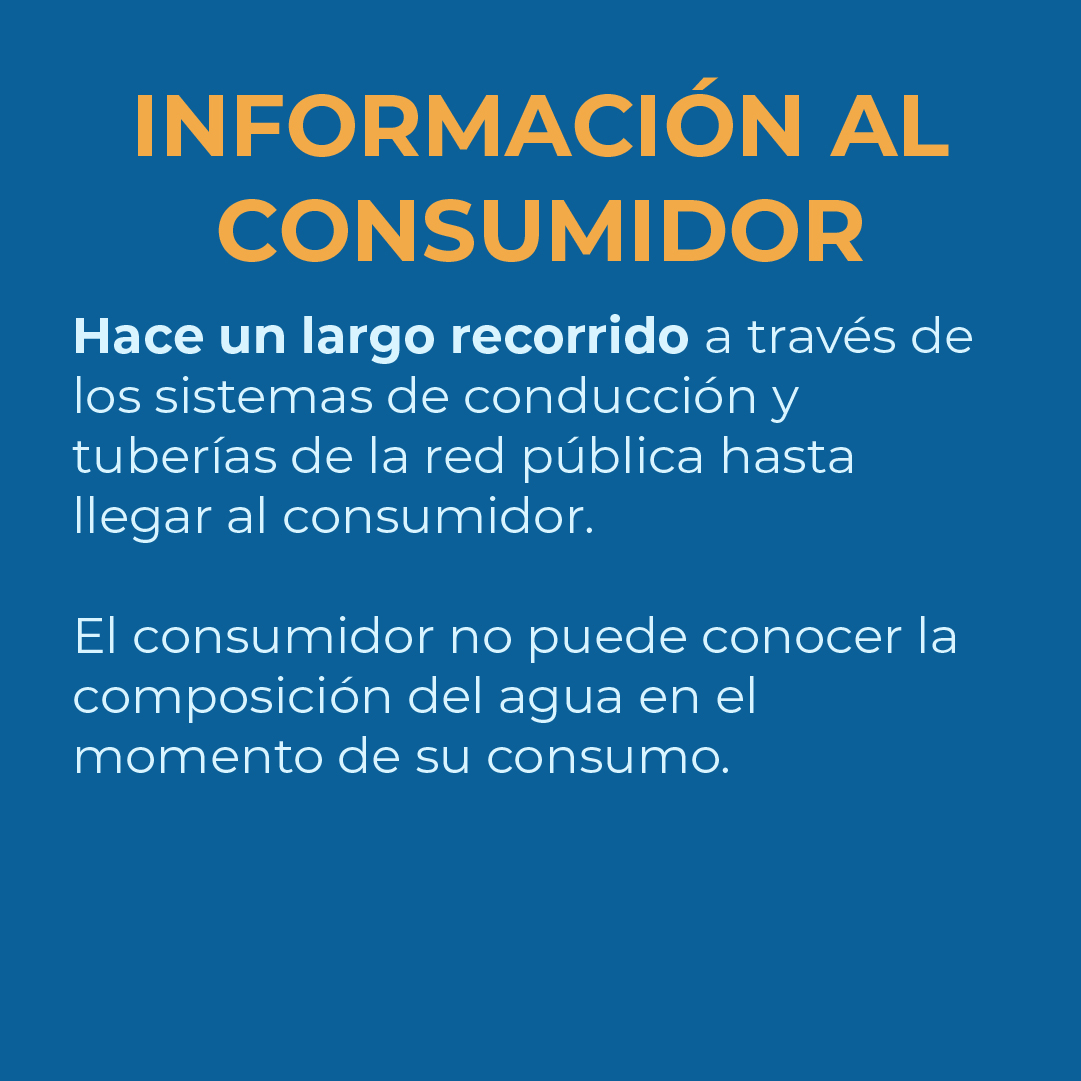 cartel información al consumidor