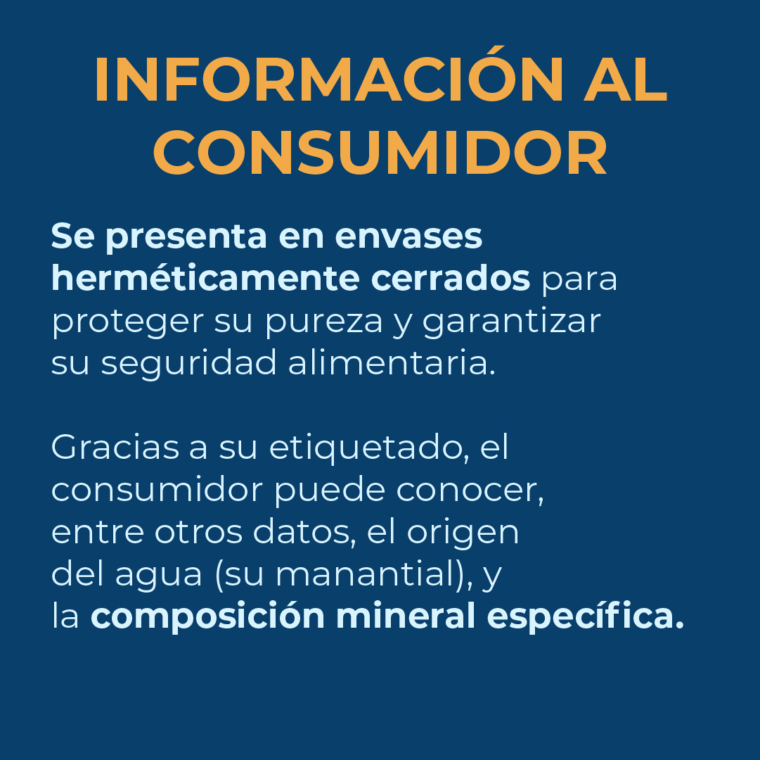 cartel información al consumidor